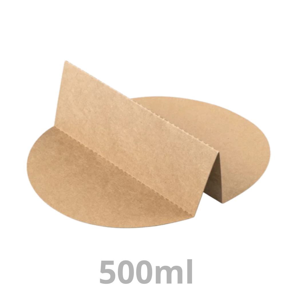 Séparateur pour saladier rond carton 500ml 20x25pcs